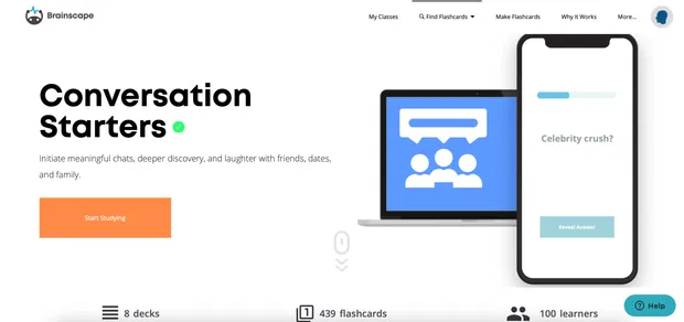 The cure for social awkwardness, 'Conversation Starters' flashcards are here!